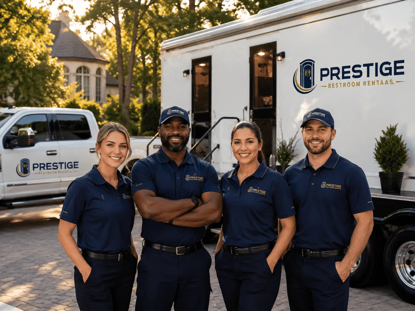 Trusted Luxury Portable Restrooms company in Denmark, IA
